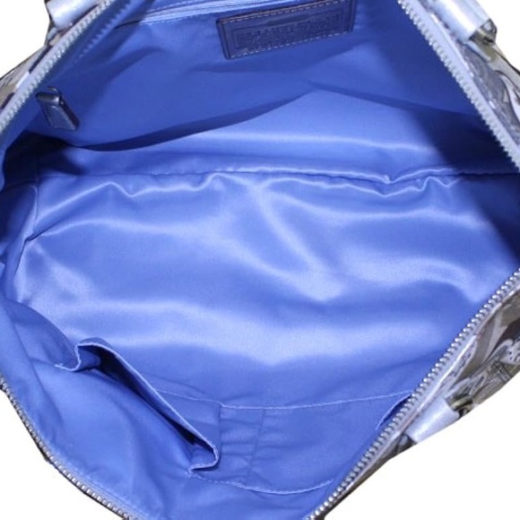 EUC Coach Signature Poppy Pop C Glam Tote Khaki Multi - END OF SUMMER SALE!! - Picture 3 of 15